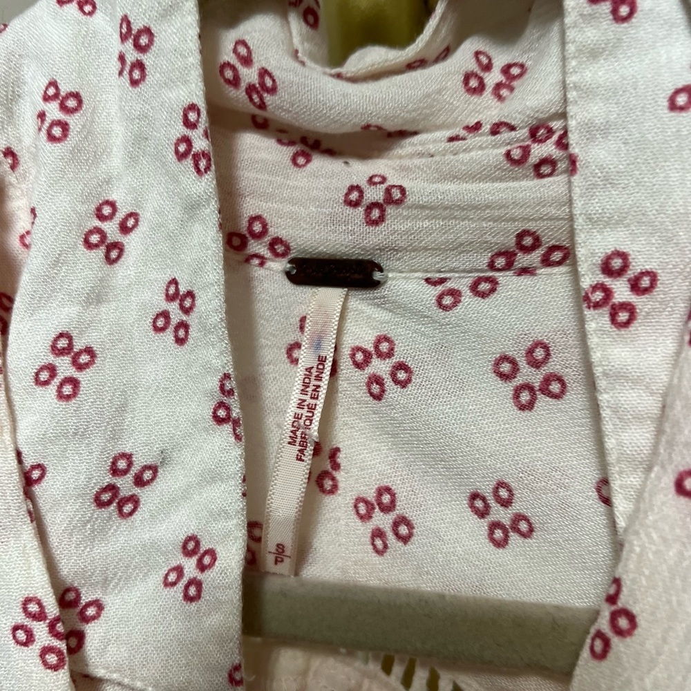 Cotton top with batik print - Picture 2 of 8